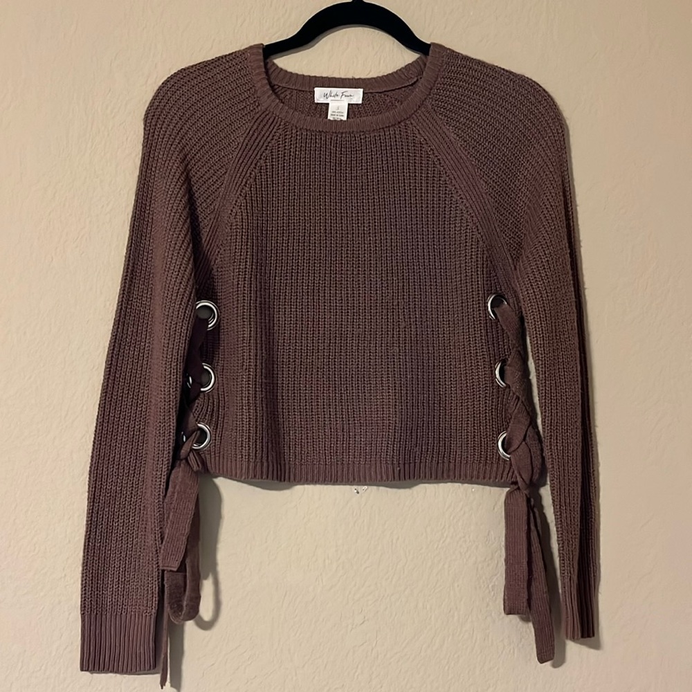 Cropped sweater